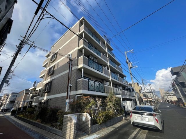 拡大写真:エクラシア鷹取駅前 2階203の別角度から見た外観です