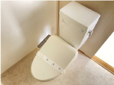 拡大写真：アロハ海岸通 4階403のトイレです