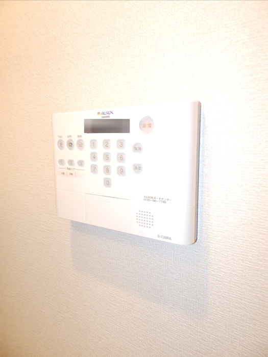 拡大写真:セイル倉敷 1階101のセキュリティ