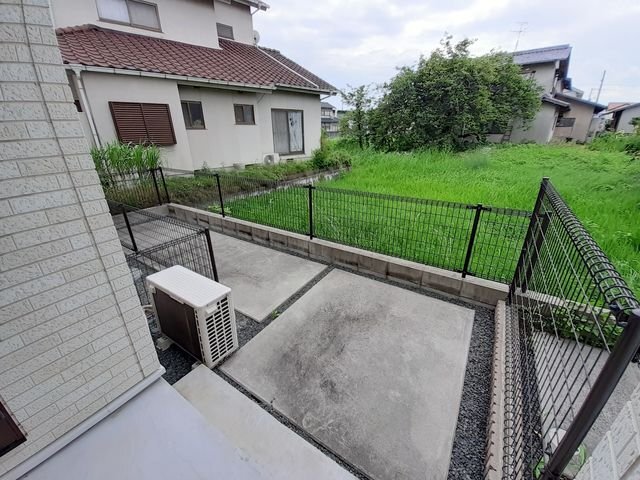 拡大写真:倉敷市西阿知町 1階101の庭