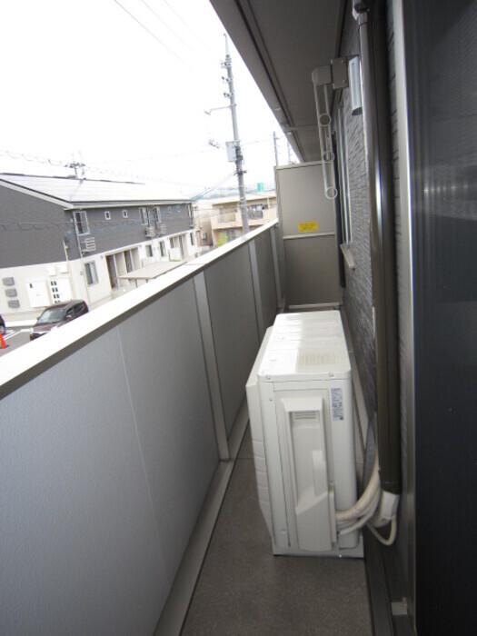 拡大写真:倉敷市西阿知町 2階202のバルコニー