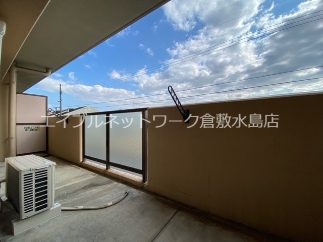 拡大写真:クレストール 4階406のバルコニー