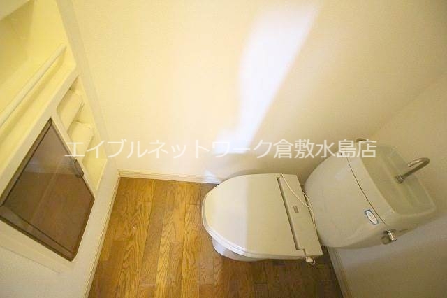 拡大写真:ドミール西口 B棟 2階201のトイレ