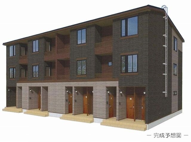 青梅市河辺町6丁目の外観