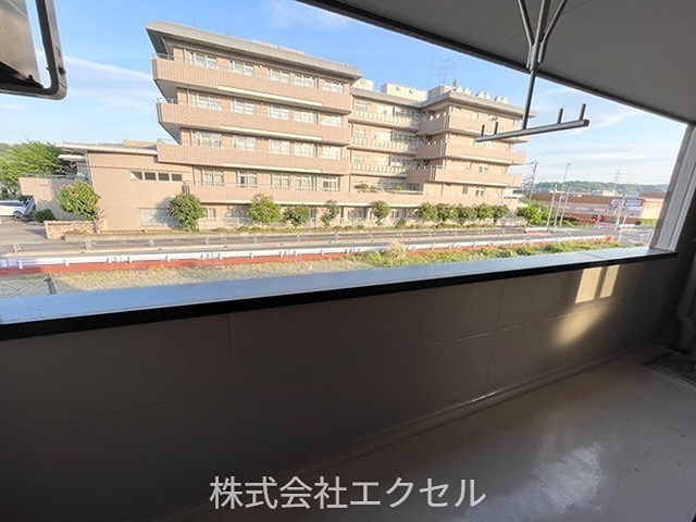 拡大写真:日野市豊田1丁目 2階207のバルコニー・ベランダ