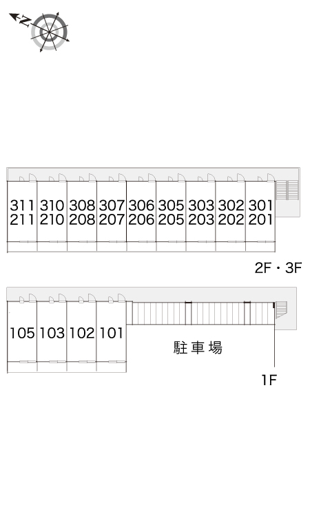 拡大写真：町田市中町２丁目 2階202のその他