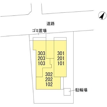 拡大写真:八王子市南大沢1丁目 3階302のその他