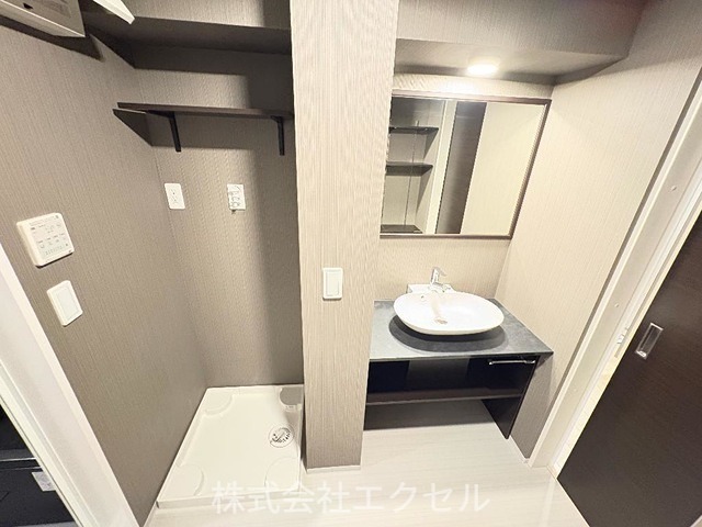 拡大写真:立川市一番町2丁目 2階203の洗面所