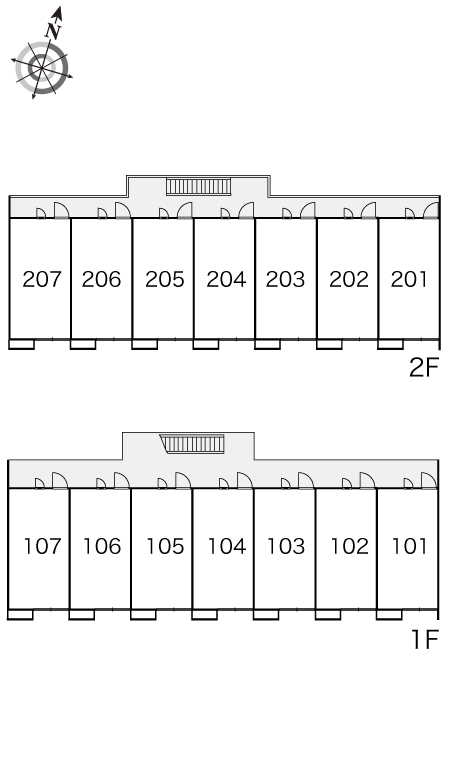 拡大写真:東大和市清水2丁目 2階203のその他