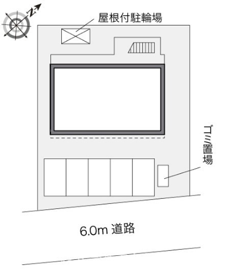 拡大写真:レオパレス東豊田1 2階201のその他共有部分