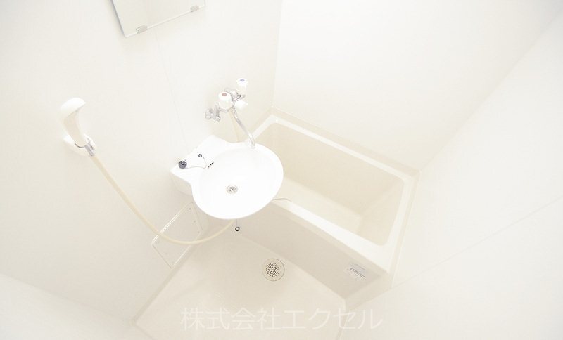拡大写真:レオパレス東豊田1 2階201の風呂