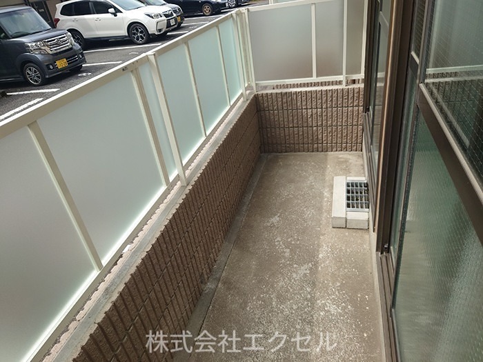 拡大写真:羽村市小作台2丁目 1階101のバルコニー・ベランダ