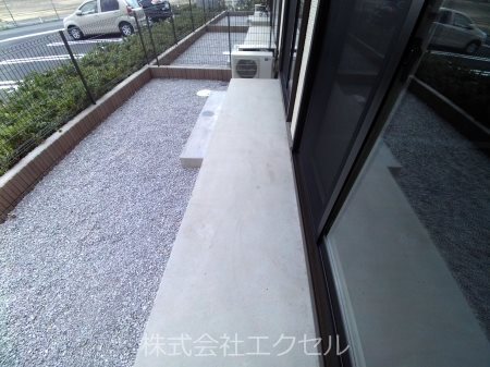 拡大写真:グランメール2番館 1階103のバルコニー・ベランダ