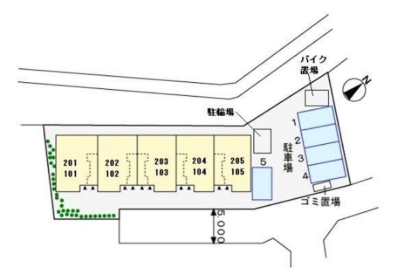 拡大写真:町田市小山町 1階101のその他共有部分