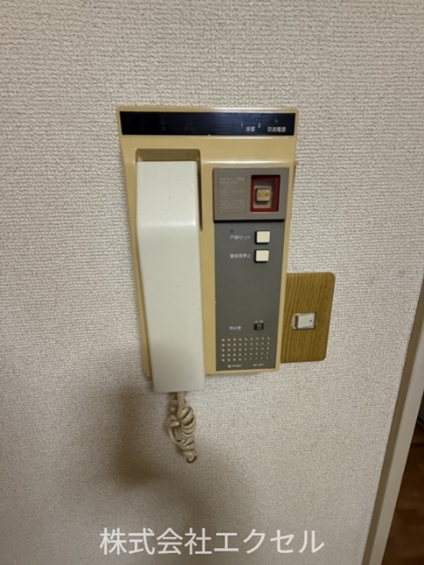 拡大写真：エステートピア八王子 1階102のセキュリティ