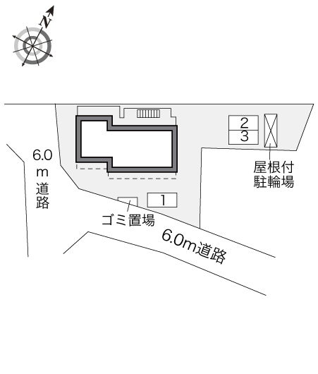 拡大写真:レオパレスタスコ 3階303のその他