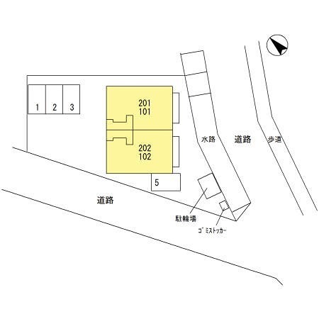 拡大写真:カーサ東豊田 1階102のその他