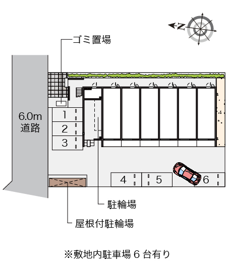 拡大写真:日野市万願寺3丁目 1階K1のその他