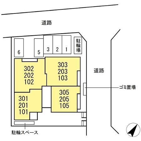 拡大写真:日野市豊田3丁目 3階303のその他