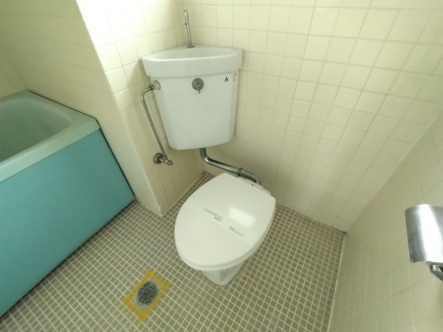 拡大写真:でしおドルフ 7階707のトイレもきれいです