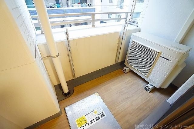 拡大写真：東神田テラスレジデンス 5階501のバルコニー