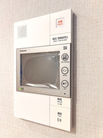 拡大写真:クローバー・フロント 9階901のセキュリティ