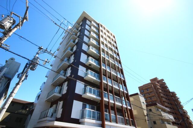 拡大写真：広島市中区白島九軒町 2階205の外観