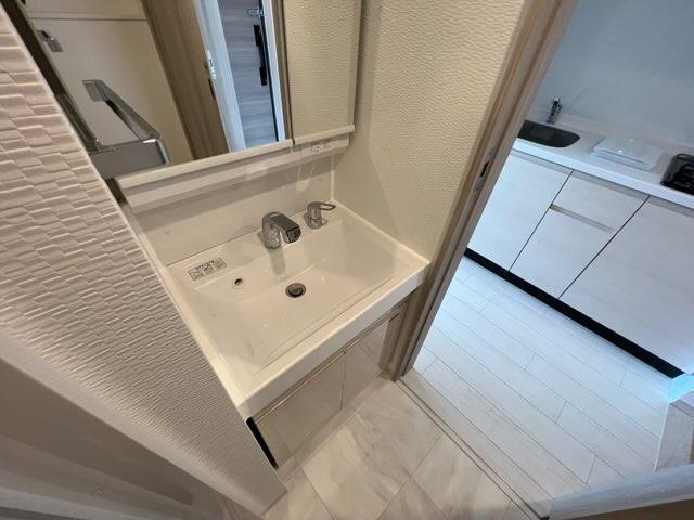拡大写真:広島市西区天満町 6階601の洗面台