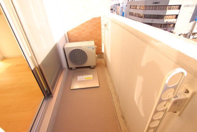 拡大写真:広島市中区西十日市町 6階602のバルコニー