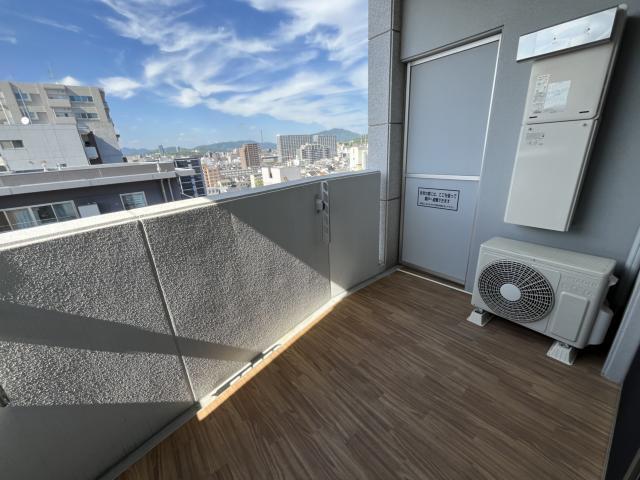 拡大写真:ルービンス宇品神田 11階1102のバルコニー