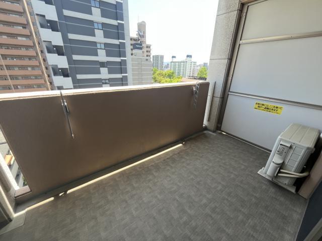 拡大写真:ルービンス観音町 8階802のバルコニー