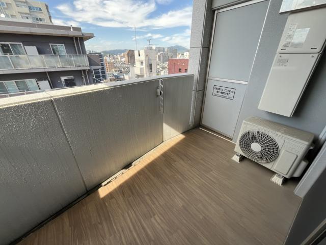 拡大写真:ルービンス宇品神田 10階1002のバルコニー
