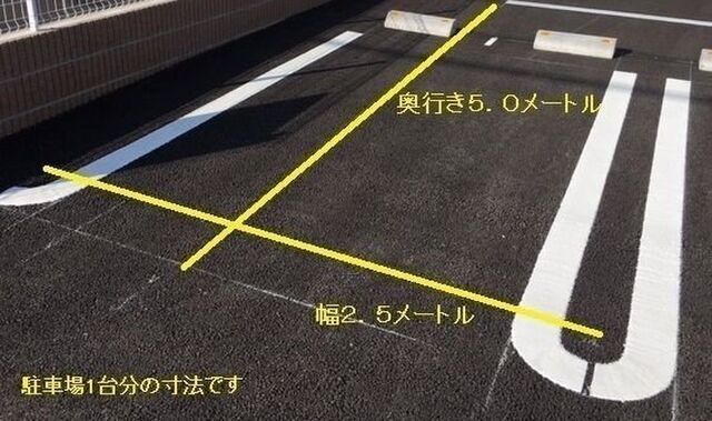 拡大写真:ミナ タウン 2階202の駐車スペースもあります