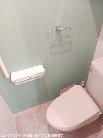 拡大写真:セネシオ 2階202のトイレも気になるポイント