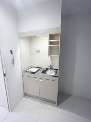 拡大写真:Villa Minette 1階102の安心のIHコンロ