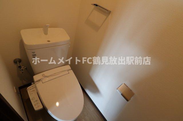 拡大写真:東大阪市高井田本通7丁目 5階504のトイレ