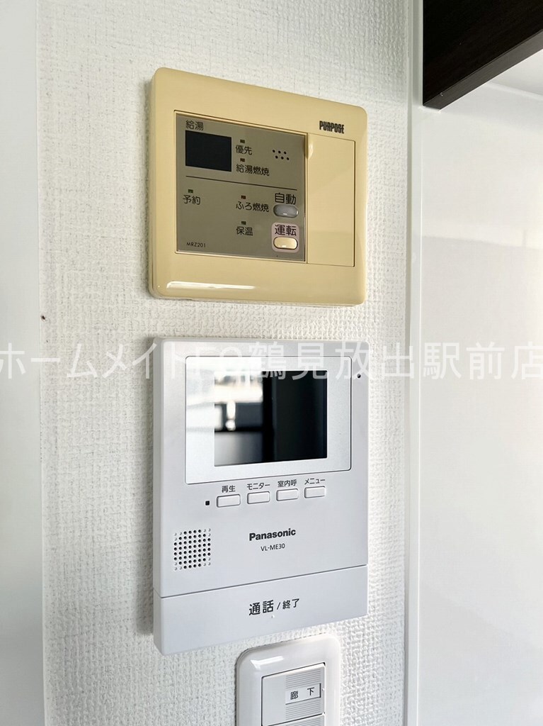 拡大写真:東大阪市稲田上町2丁目 7階705のセキュリティ