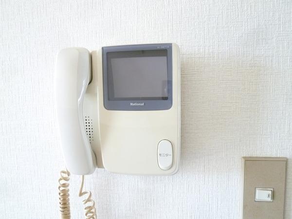 拡大写真:シティハイム喜多B 2階201のセキュリティ