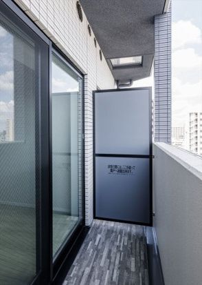 拡大写真:DIPS東十条駅前PREMIUM 6階601のバルコニー