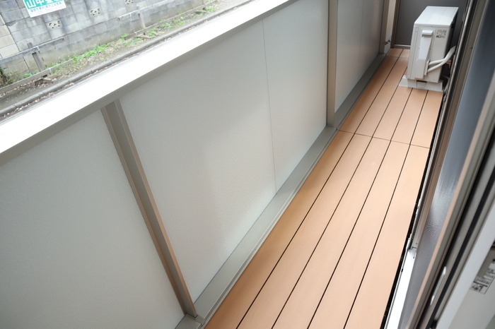 拡大写真：Casa　date　B 1階102のバルコニー