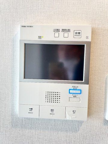 拡大写真:ベルシード上野松が谷 7階702のセキュリティ