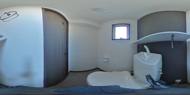 拡大写真:Oak hills 10 2階202のトイレ