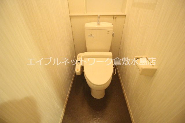 拡大写真:グランパ 2階201のトイレ