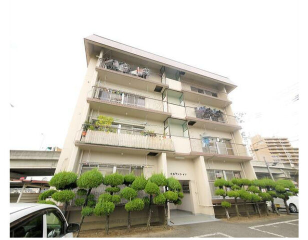 拡大写真：中筋マンション 2階201の外観