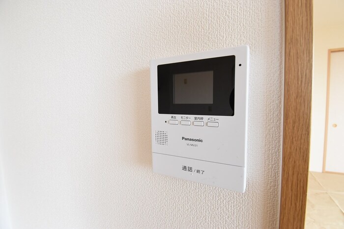 拡大写真:レインボーガーデン D棟 3階D302のセキュリティ
