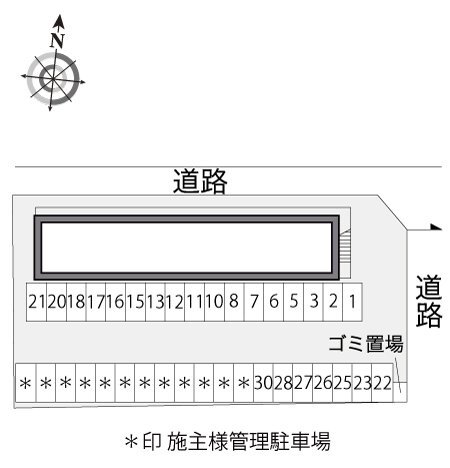 拡大写真:レオパレス志度 1階105のその他