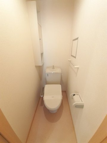 拡大写真:アースC 2階202のトイレ