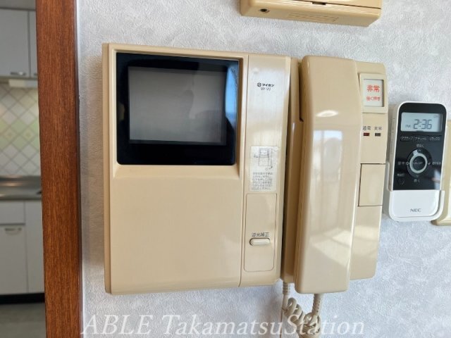 拡大写真:セントリート 3階302のセキュリティ