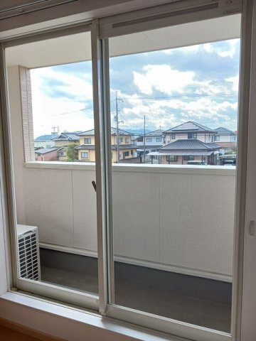 拡大写真:グリシーヌ 2階204のバルコニー