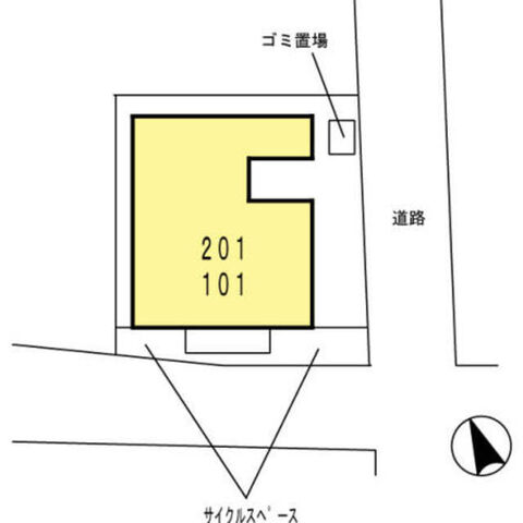 拡大写真:尼崎市宮内町2丁目 1階101の外観